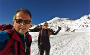 Sulle nevi dei panoramici e soleggiati Piani dell閳ユvaro (5-2-'19)